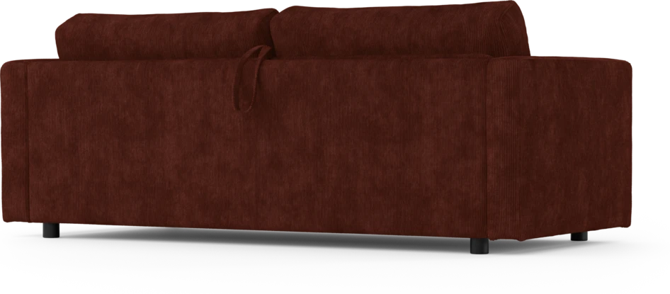 Lindö - Bäddsoffa 3-sits  - Röd