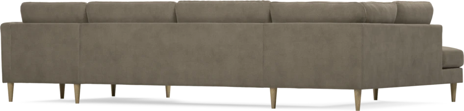Bridge - 3-sits soffa med divan vänster och schäslong höger - Beige