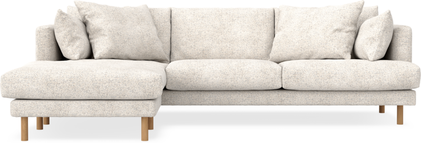 Harper - 4-sits med schäslong vänster - Beige