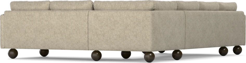 Madison Lux - Hörnsoffa med schäslong vänster - Beige