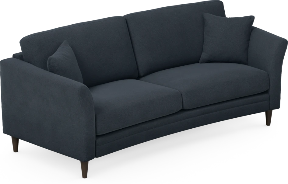 Eden - 2,5-sits soffa svängd - Blå