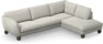 Madison Lux - 3-sits soffa med divan höger - Grå