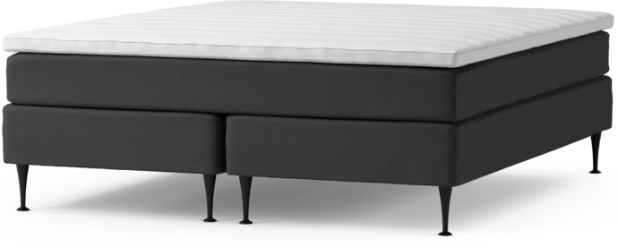 Roma Family, Kontinentalsäng, dubbelsäng med bäddmadrass och sängben, B 160-180