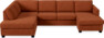 Nevada - 3-sits soffa med divan vänster och schäslong höger - Röd
