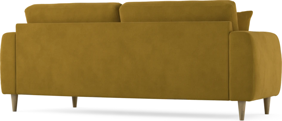 Eden - 2,5-sits soffa svängd - Gul