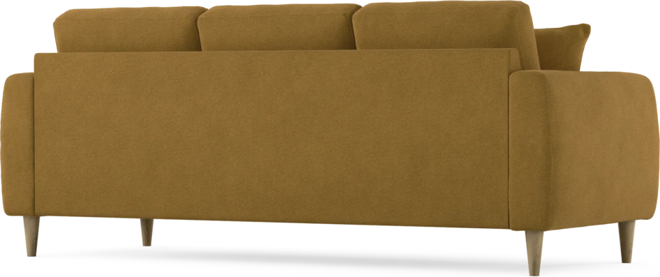 Eden - 3-sits soffa - Gul