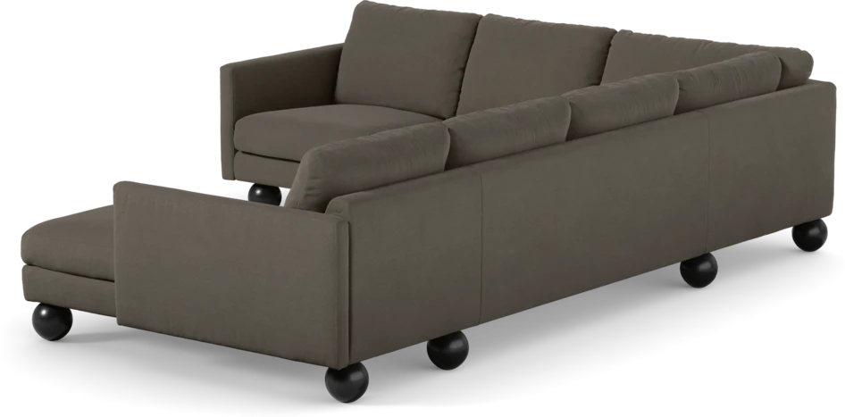 Madison Lux - Hörnsoffa med schäslong höger - Beige