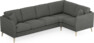 Eden - Hörnsoffa, 3+1-sits - Grå