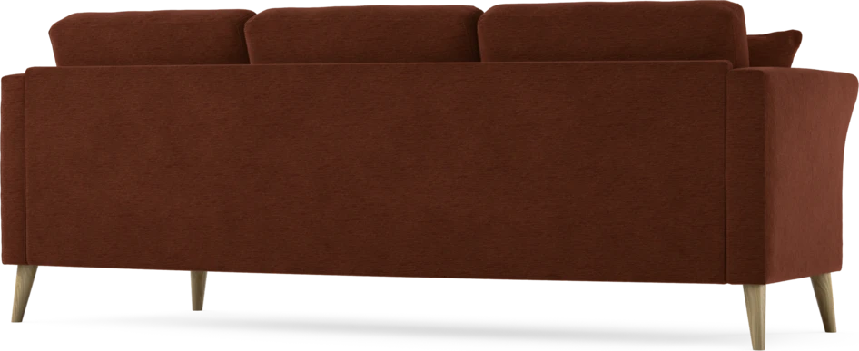 Eden - 3-sits soffa svängd - Orange