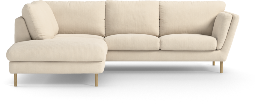 Madison Lux - 2-sits soffa med divan vänster - Beige