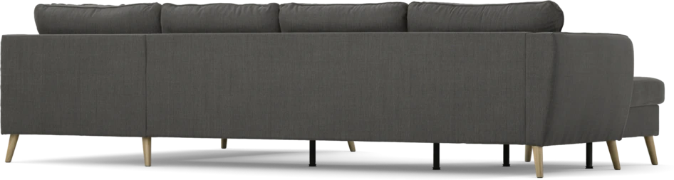 County - 3-sits soffa med schäslong vänster och divan höger - Grå