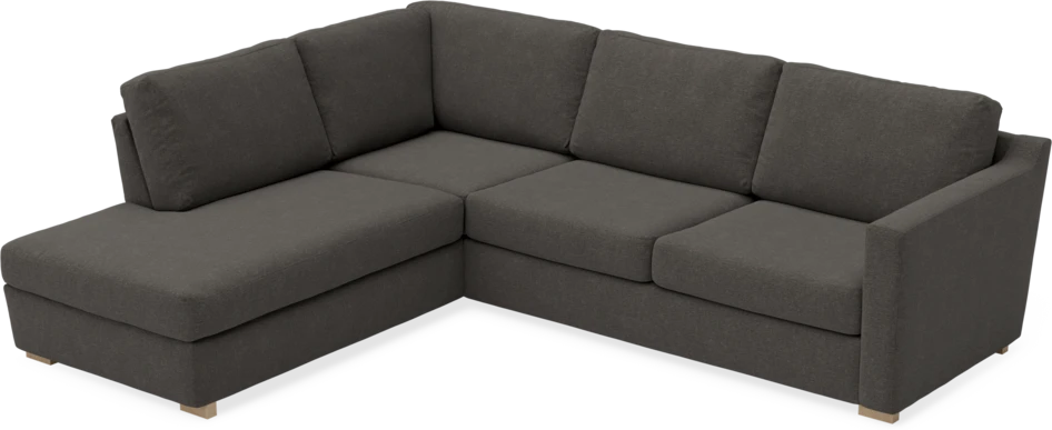 Friday - 2,5-sits soffa med divan vänster - Grå