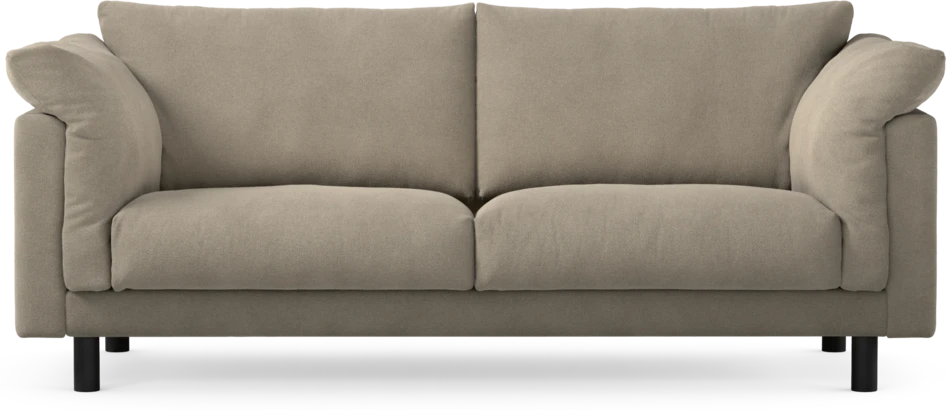 Cherrie - 2,5-sits soffa, fast klädsel - Beige