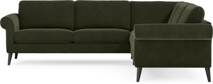 Bridge - Hörnsoffa, 2+2-sits - Grön