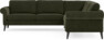 Bridge - Hörnsoffa, 2+2-sits - Grön