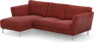 Madison Lux - 2-sits soffa med schäslong vänster - Rosa