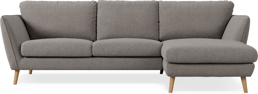 Madison - 2-sits soffa med schäslong höger - Beige