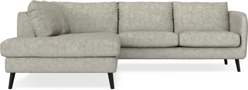Madison - 2-sits soffa med divan vänster - Beige