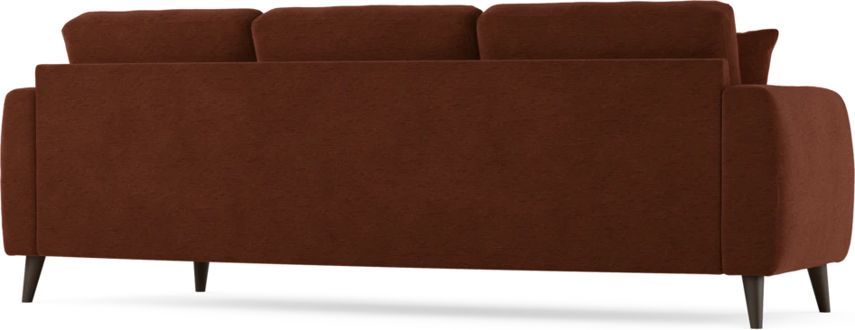 Eden - 3-sits soffa svängd - Orange