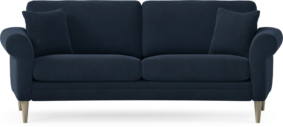Eden - 2,5-sits soffa svängd - Blå