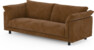 Cherrie - 3-sits soffa, hel dyna, fast klädsel - Orange