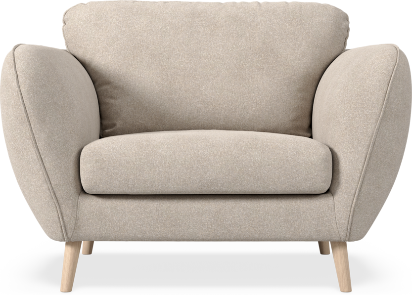 Madison Lux - Fåtölj, 70 cm - Vit