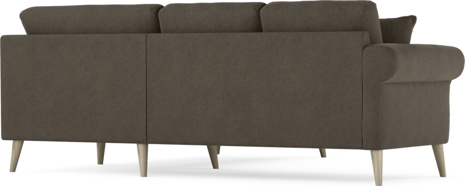 Eden - Hörnsoffa, 2+2-sits - Brun