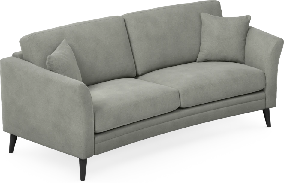 Eden - 2,5-sits soffa svängd - Grå