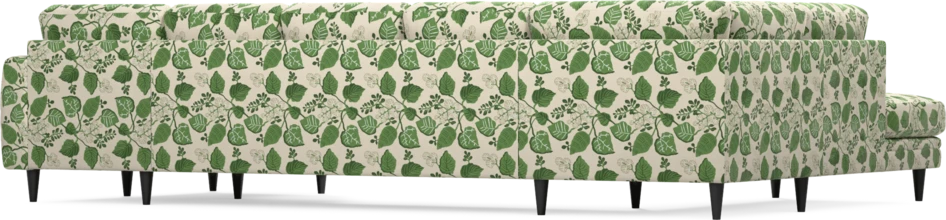Eden - 3-sits soffa med divan vänster och schäslong höger - Flerfärgad