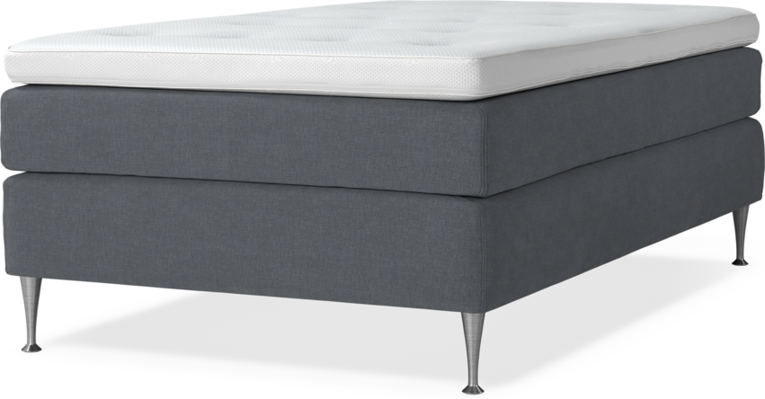 Delux Sense - Kontinentalsäng, enkelsäng 120 cm med bäddmadrass
