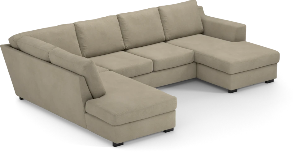 Friday - 3-sits soffa med divan vänster och schäslong höger - Beige