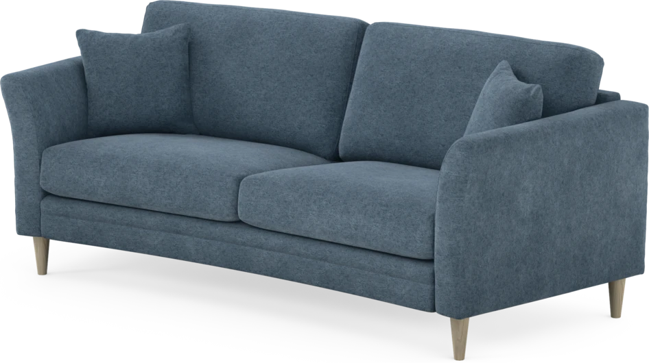 Eden - 2,5-sits soffa svängd - Blå