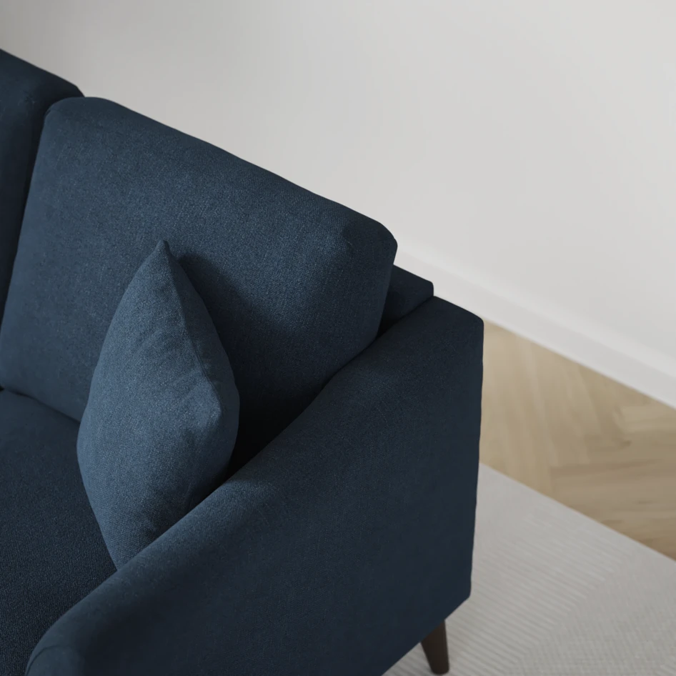 Eden - 2,5-sits soffa - Blå