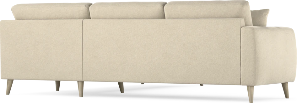Eden - Hörnsoffa, 2,5+2,5-sits - Beige