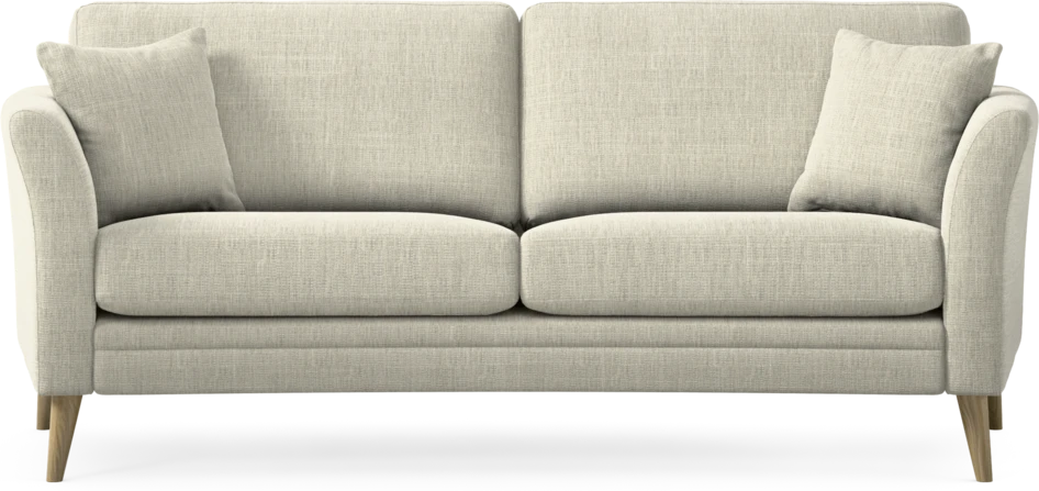 Eden - 2,5-sits soffa svängd - Beige