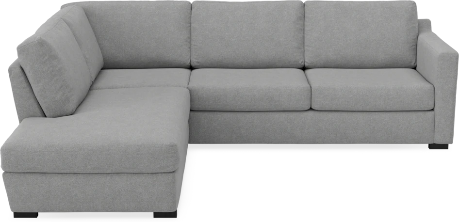 Friday - 2,5-sits soffa med divan vänster - Grå