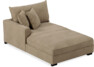 Rossi - Schäslong vänster - Beige