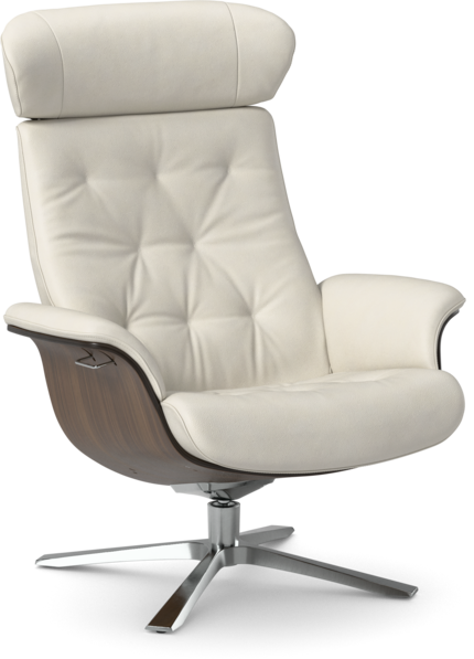 Timeout XL - Fåtölj pikérad - Vit