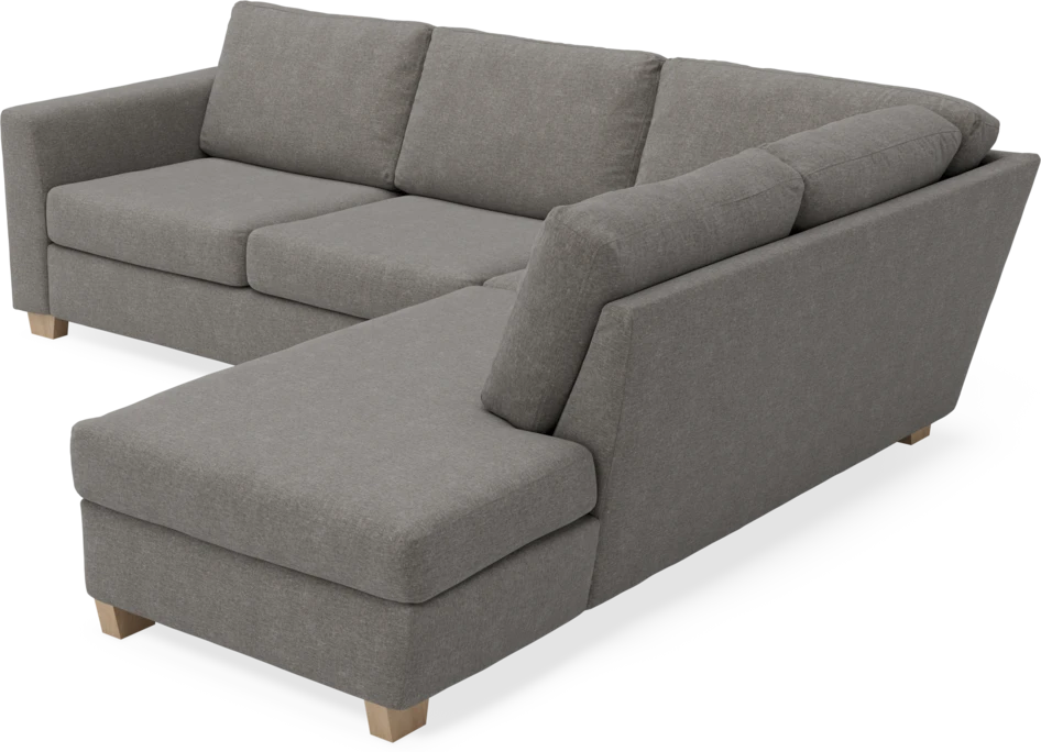 Friday - 2,5-sits soffa med divan höger - Grå