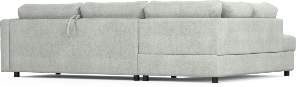 Lindö - Bäddsoffa 2,5-sits med divan - Grå