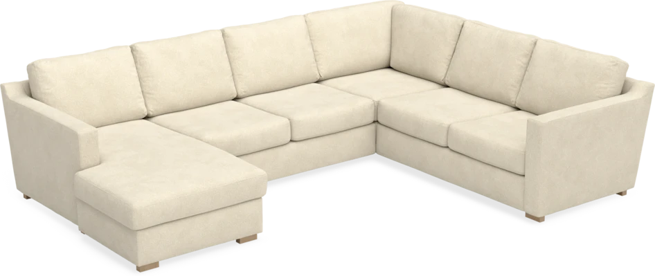Friday - Hörnsoffa, 3+2-sits med schäslong vänster - Beige