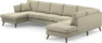 Eden - 3-sits soffa med schäslong vänster och divan höger - Beige