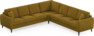 Eden - Hörnsoffa, 3+3-sits - Gul