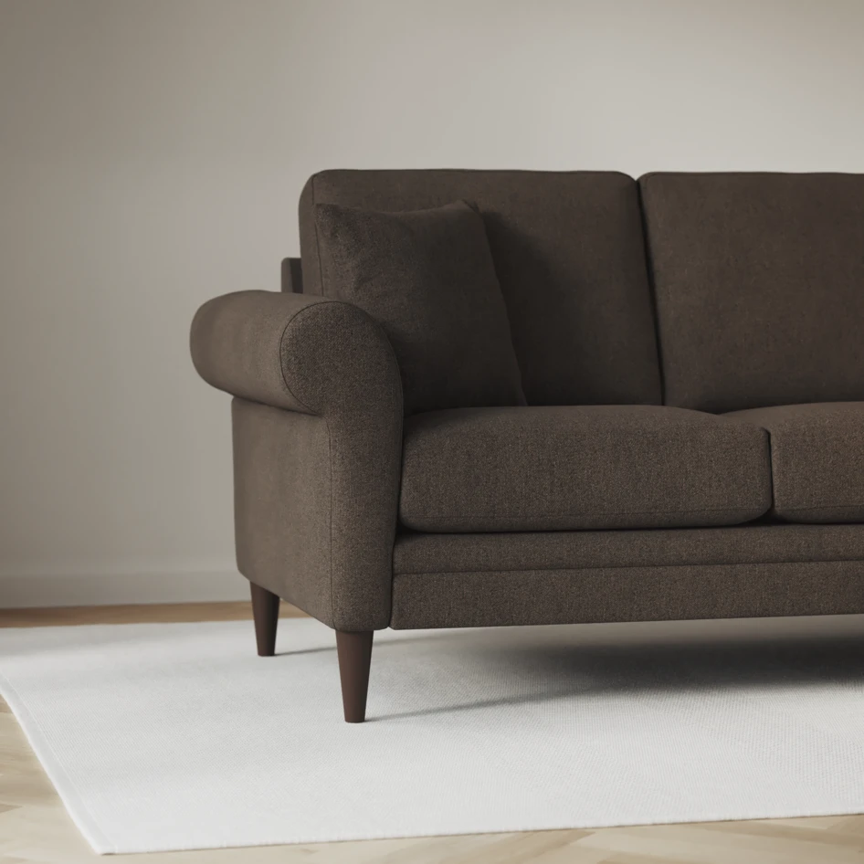 Eden - 2,5-sits soffa - Brun