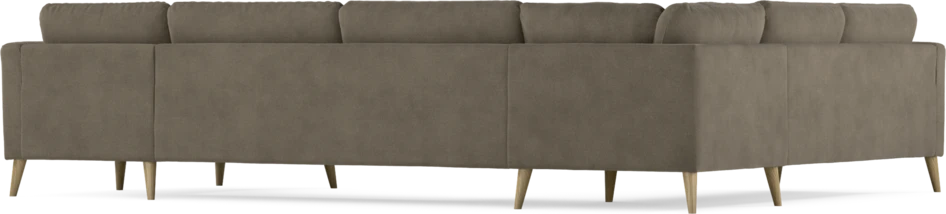 Bridge - Hörnsoffa, 2+3-sits med schäslong höger - Beige
