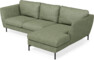 Madison Lux - 2-sits soffa med schäslong höger - Grön