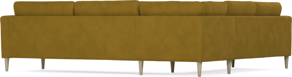 Bridge - Hörnsoffa, 2+3-sits - Gul