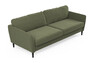 County - Bäddsoffa 3-sits - Grön
