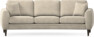 Eden - 3-sits soffa svängd - Beige