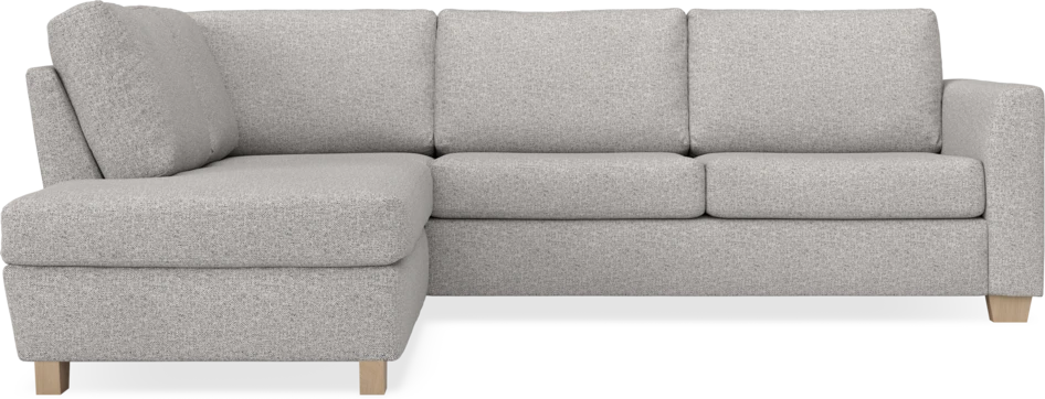 Friday - 2,5-sits soffa med divan vänster - Vit